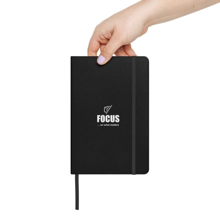 Focus On What Matters - Hardcover bound notebook - Image 12