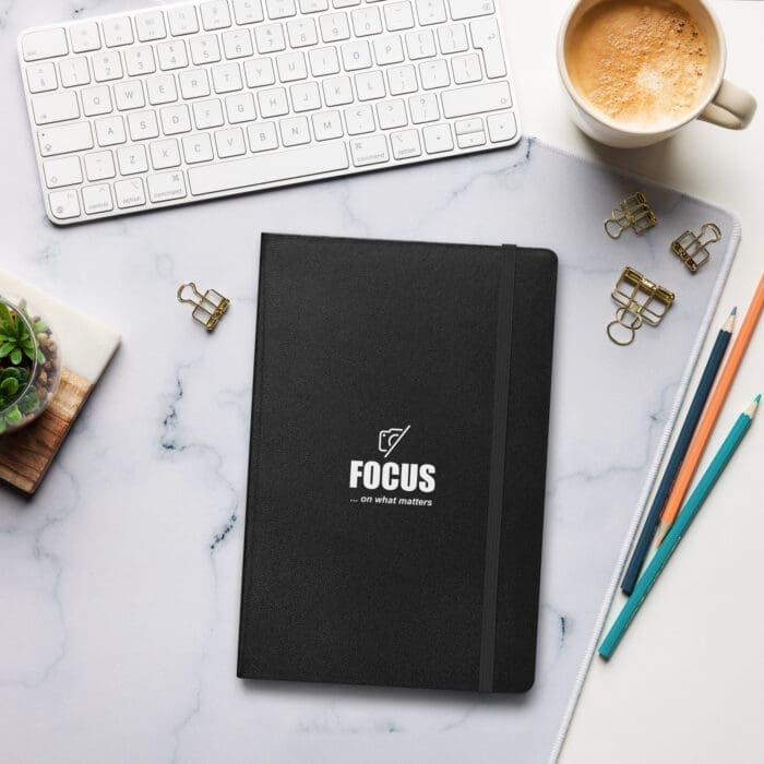Focus On What Matters - Hardcover bound notebook - Image 13