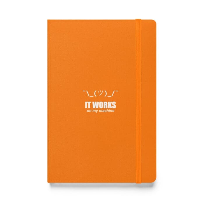 It Works On My Machine - Hardcover bound notebook - Image 4