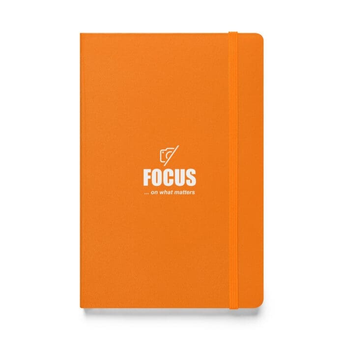 Focus On What Matters - Hardcover bound notebook - Image 4