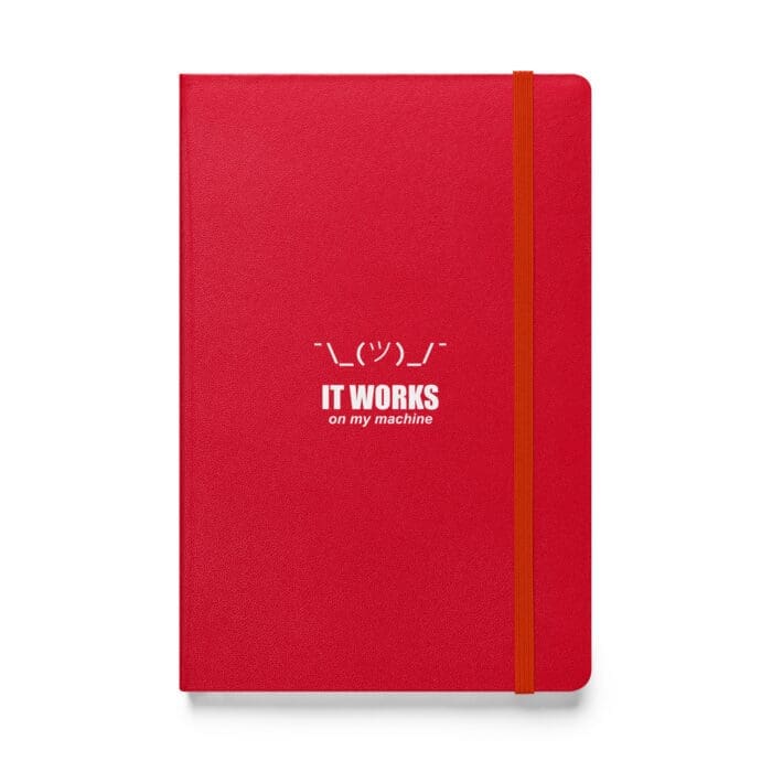 It Works On My Machine - Hardcover bound notebook - Image 5