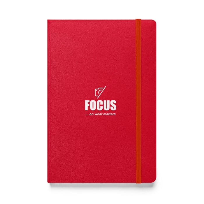 Focus On What Matters - Hardcover bound notebook - Image 5