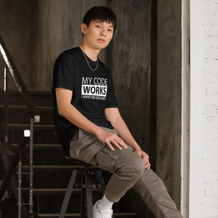 My Code Works I Have No Idea Why - Short-Sleeve Unisex T-Shirt - Image 10