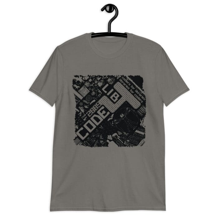 Code Lib - Short-Sleeve Unisex T-Shirt - Image 2