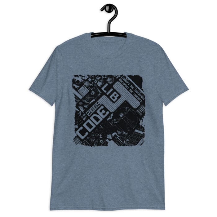 Code Lib - Short-Sleeve Unisex T-Shirt - Image 7
