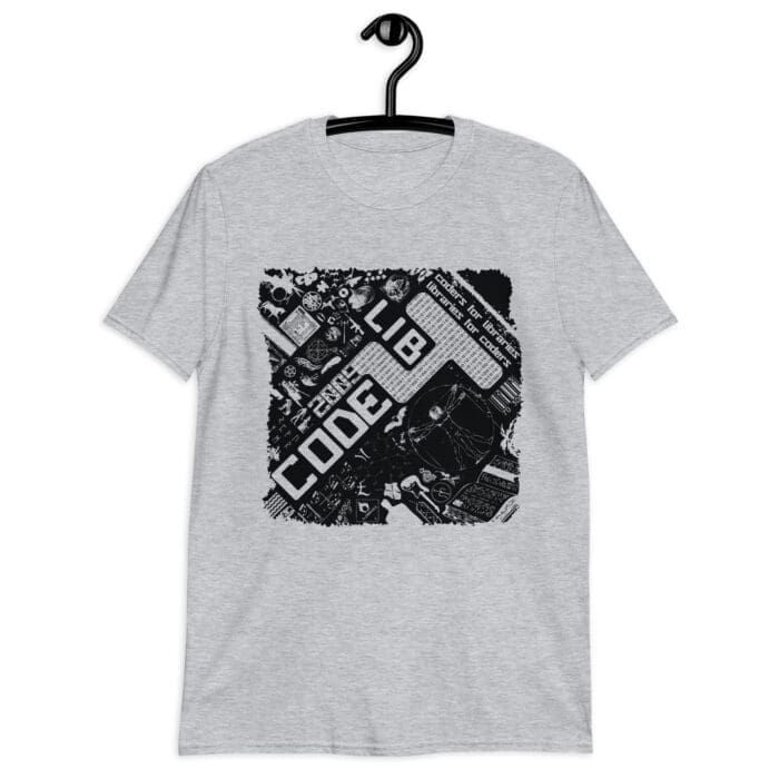 Code Lib - Short-Sleeve Unisex T-Shirt - Image 5