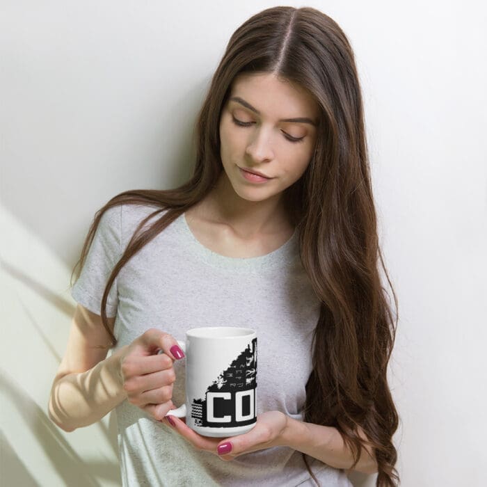 Code Lib - White glossy mug - Image 20