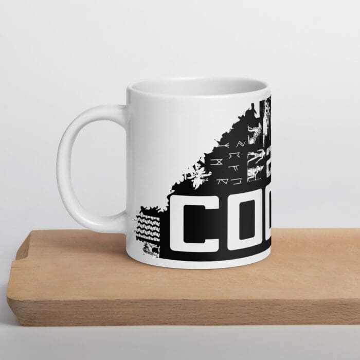 Code Lib - White glossy mug - Image 17