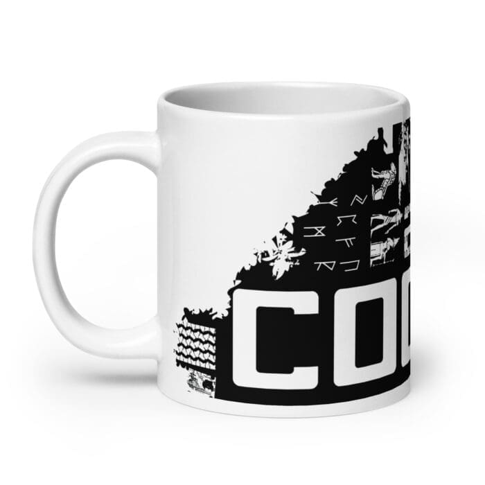 Code Lib - White glossy mug - Image 8