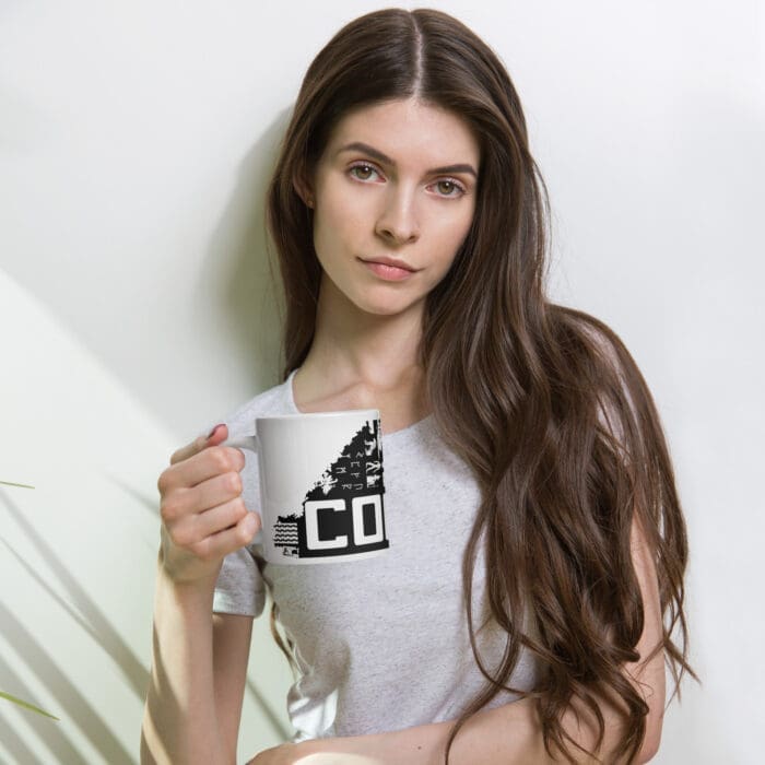 Code Lib - White glossy mug - Image 21